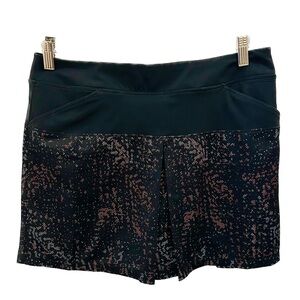 Adidas Pull on Skort Small black mesh NWT tennis golf pickle ball skirt